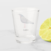 ハト ショットグラス (裏面)