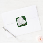 ハト スクエアシール (封筒)