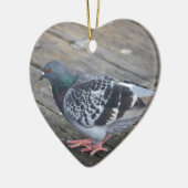 ハト セラミックオーナメント (左)