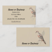 ハト/タートルハトのカードをカスタマイズへ 名刺 (正面/裏面)