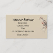 ハト/タートルハトのカードをカスタマイズへ 名刺 (正面)