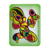 ハト・トーテム・マグネット マグネット (縦)