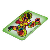 ハト・トーテム・マグネット マグネット (左側)