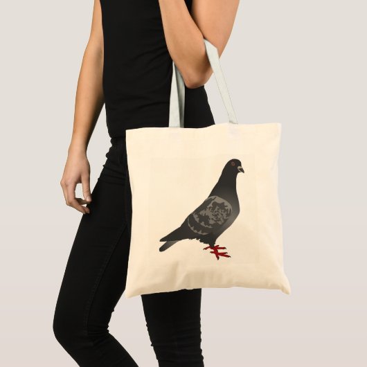 ハト トートバッグ (正面(商品))