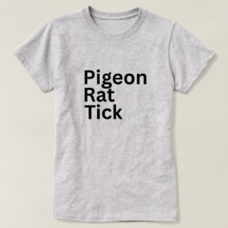 ハト ネズミ ダニ PRT Tシャツ