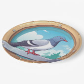 ハト・ファン ペーパープレート (アングル)