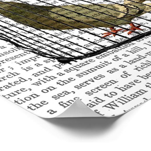 ハト・ファン ポスター (角)