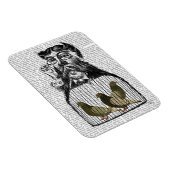 ハト・ファン マグネット (右側)