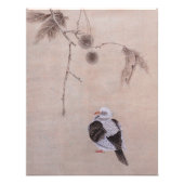 ハト フォトプリント            (正面)