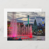 ハト・フォージのクリスマスに島 ポストカード (正面/裏面)