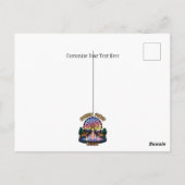 ハト・フォージのクリスマスに島 ポストカード (裏面)