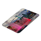 ハト・フォージのクリスマスに島 マグネット (左側)