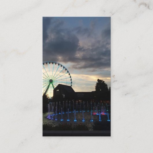 ハト・フォージの島 名刺 (正面)