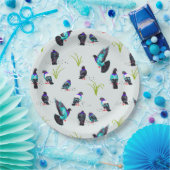 ハト ペーパープレート (パーティー)