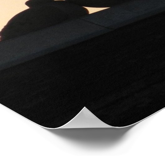 ハト ポスター (角)