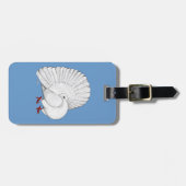 ハト ラゲッジタグ (正面横)