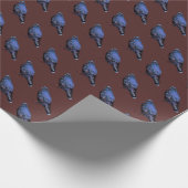 ハト ラッピングペーパー (角)