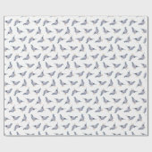 ハト ラッピングペーパー (フラット)