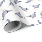 ハト ラッピングペーパー (ロールコーナー)