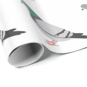 ハト ラッピングペーパー (ロールコーナー)