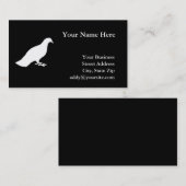 ハト 名刺 (正面/裏面)