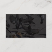 ハト 名刺 (裏面)