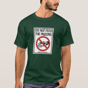 ハト/説教者の供物のTシャツ(前部) Tシャツ
