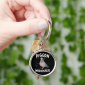 ハト – Pighton Hisperer キーホルダー (手)