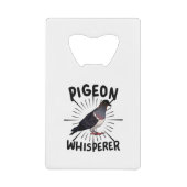 ハト – Pighton Hisperer クレジットカード栓抜き (正面)