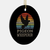 ハト – Pighton Hisperer セラミックオーナメント (右)