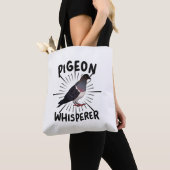 ハト – Pighton Hisperer トートバッグ (クローズアップ)