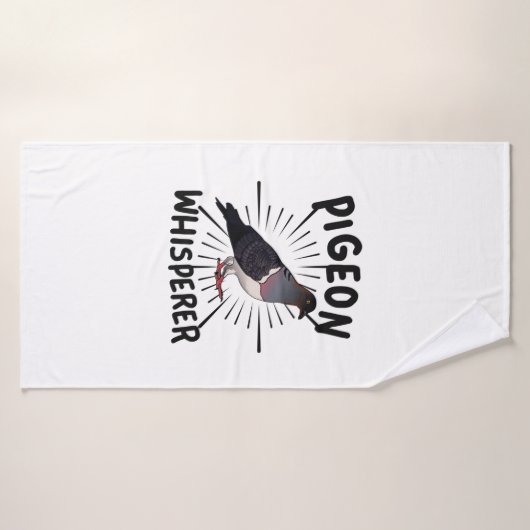 ハト – Pighton Hisperer バスタオル (バスタオル)