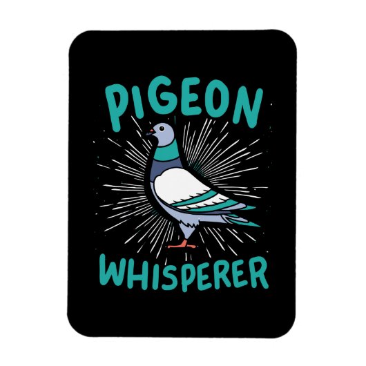 ハト – Pighton Hisperer マグネット (縦)