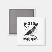 ハト – Pighton Hisperer マグネット (正面/裏面)