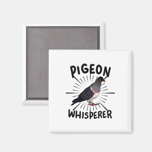 ハト – Pighton Hisperer マグネット (正面/裏面)