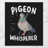 ハト – Pighton Hisperer ワインラベル (シングルラベル)