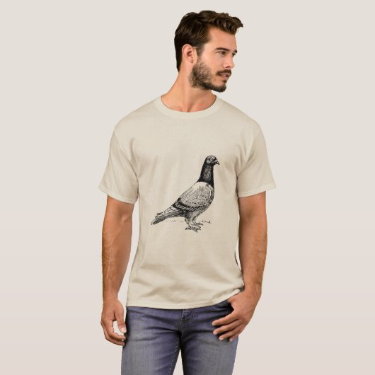 ハト Tシャツ (正面フル)