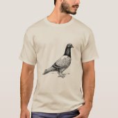 ハト Tシャツ (正面)