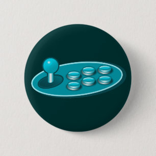 ハドウケンゲーマーファイトスティック 缶バッジ