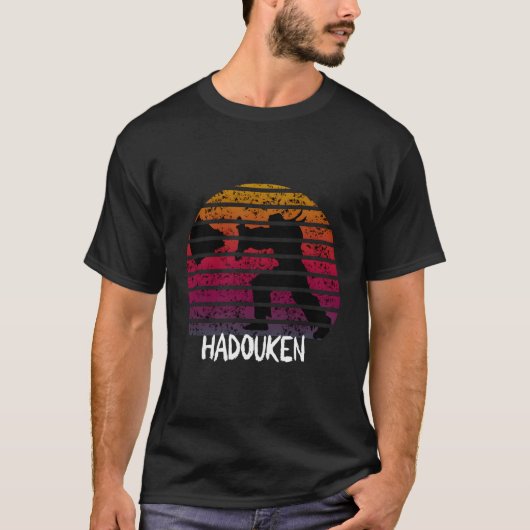 ハドウケン戦闘機 Tシャツ (正面)
