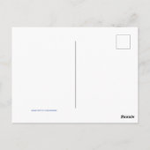 ハドソンに白い帆船を乗せたニューヨークのスカイライン ポストカード (裏面)