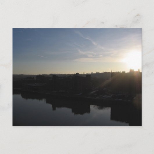 ハドソンのトロイの日の出 ポストカード (正面)