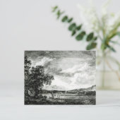 ハドソンのパケプシー川の眺め ポストカード (スタンド正面)