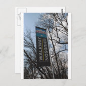 ハドソンの上を歩く道 ポストカード (正面/裏面)