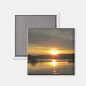 ハドソンの夕日 マグネット (正面/裏面)