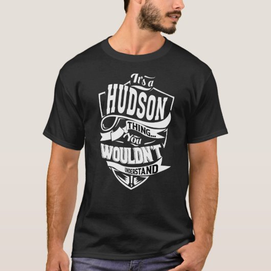 ハドソンの物だ Tシャツ (正面)