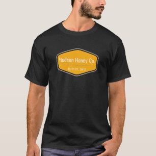 ハドソンの蜂蜜のロゴのワイシャツ Tシャツ