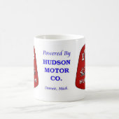 ハドソンの赤い紋章のマグ コーヒーマグカップ (中央)