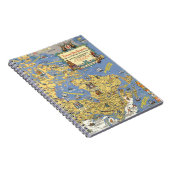 ハドソンズベイカンパニー-カナダ地図 ノートブック (右側)