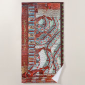 ハドソンズベイクリスマスショップビーチタオル ビーチタオル (正面)